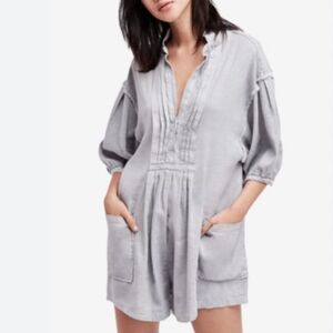 PINK Free People Tomboy Romper